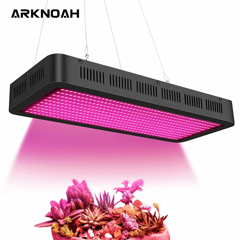 

ARKNOAH LED Grow Light Full Spectrum 3000W Adjustable Hanger for Indoor Plant Greenhouse Veg Bloom Switches Phyto Lamp