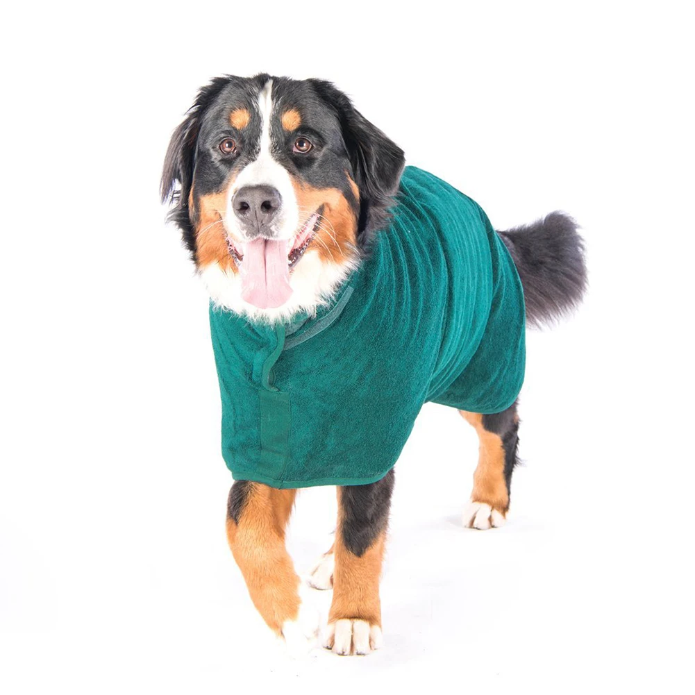 

Warm For Puppy Fast Drying Water Absorbent Bath Towel Soft Comfortable Bathing Accessories Dog Bathrobe Coat Cleaning Microfibre