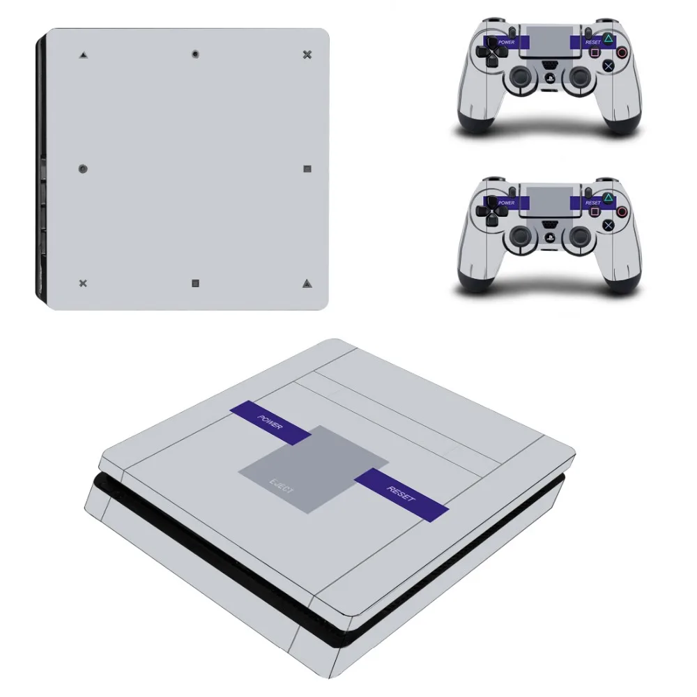 Синяя Ограниченная серия PS4 тонкая кожа Наклейка для playstation 4 консоли и контроллера PS4 Slim Skins