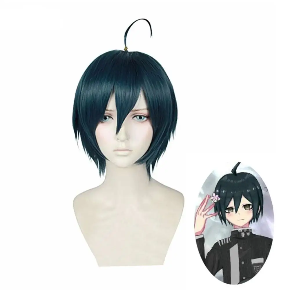 

Парик для косплея саихары Shuichi Danganronpa V3: Killing Harmony, парик для костюмов на Хэллоуин, с шапочкой