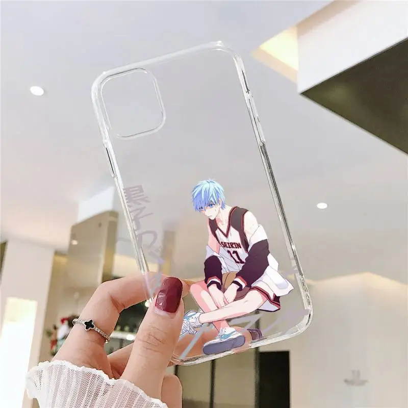 

Kuroko No Basket Phone Case Transparent soft For iphone 5 5s 5c se 6 6s 7 8 11 12 plus mini x xs xr pro max
