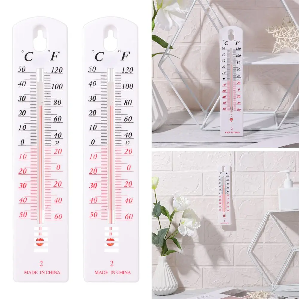 

New Wall Hang Office Room Accurate Greenhouse Temp Meter Indoor Outdoor Temperature Thermometer