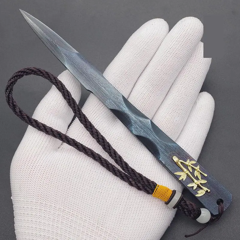 

Tea Needle Knife Cone Cutters Longquan Handmade Bamboo Knot Rhyme Black Pu'er To Open Tea Brick Cake Ceremony Zero-matching Tool