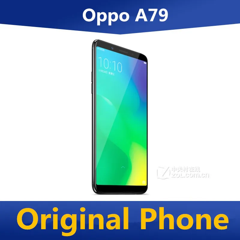 DHL Быстрая доставка Oppo A79 сеть 4G LTE мобильный телефон с функцией отпечатка пальца