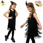 Хлопушки, костюмы для детей, 1920s платье для праздничное платье для девочки; Платье Детский костюм для хеллоуина Маскарадный костюм