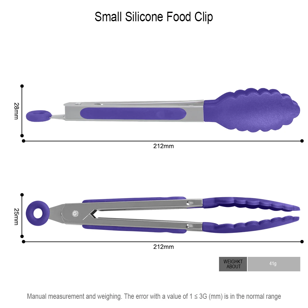 XYj кухонные щипцы с силиконовыми наконечниками Премиум фиксирующие
