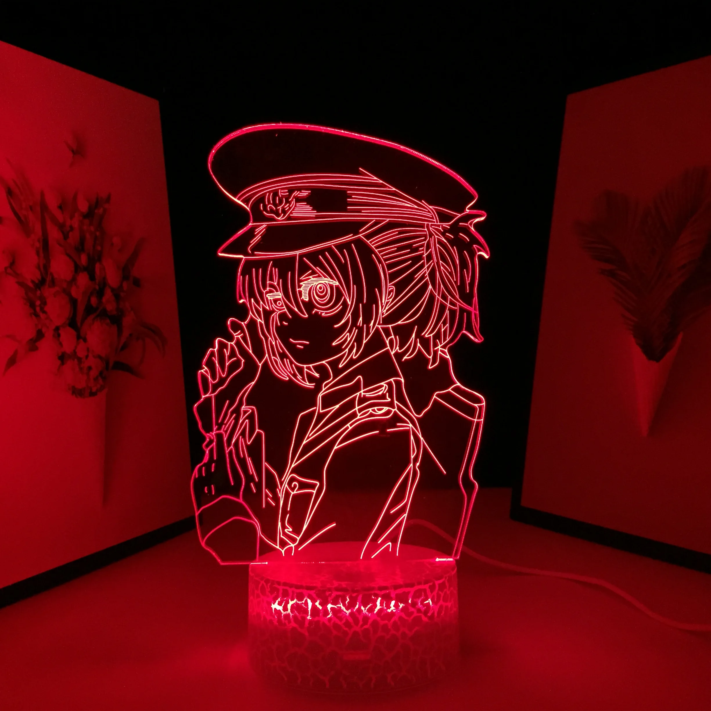

The Saga of Tanya the Evil Anime 3D LED Lamp for Child Bedroom Decor Nightlight Birthday Gifts Manga 3D Table Light Dropship