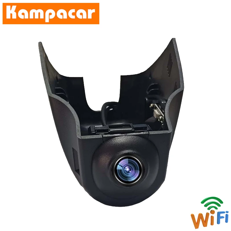 Kampacar, двойной объектив, Wifi, Автомобильный видеорегистратор, мини видеорегистратор, камера s для Jaguar F-PACE XE XF XEL XFL, две камеры, рекордер