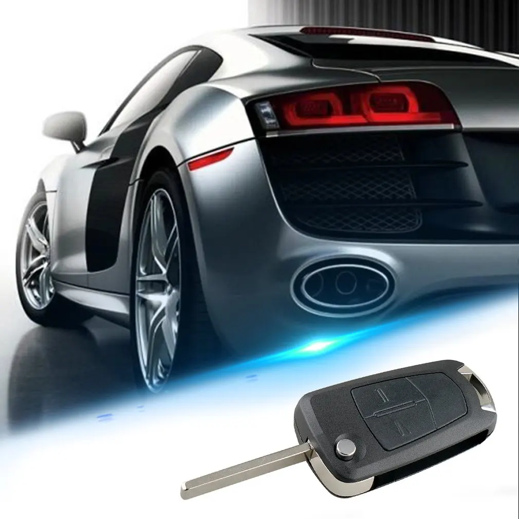 

For Vauxhall Opel Corsa Astra Vectra Zafira 2 Button Remot Flip Key Fob Case A53