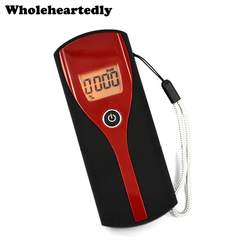 Акция! Профессиональный цифровой алкотестер для дыхания легко использовать