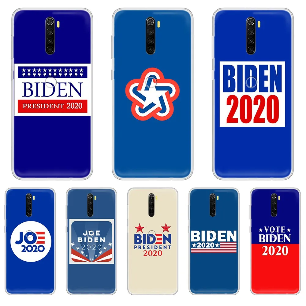 Силиконовый чехол с вице-президентом Джо биден 2020 прозрачный для телефона XIAOMI Redmi