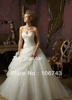 dresses free shipping 2016 new whiteivory sexy organza corset tights wedding dress custom