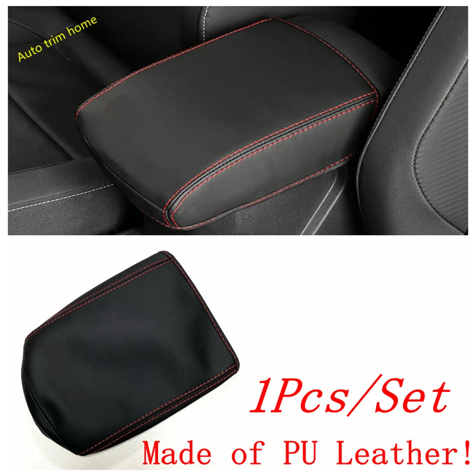 

Armrest Storage Box Mats Cushion Cover Protector Waterproof Pad Carpet Kit Fit For Volkswagen T-Roc T Roc 2018 2019 2020 2021