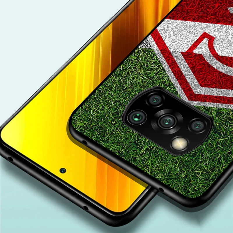 

Black TPU Soft Silicone Cover 15F Spartak Moscow for Xiaomi Mi Note 10T 10 Ultra 9T 9 8 Pro Lite SE 5G Phone Case