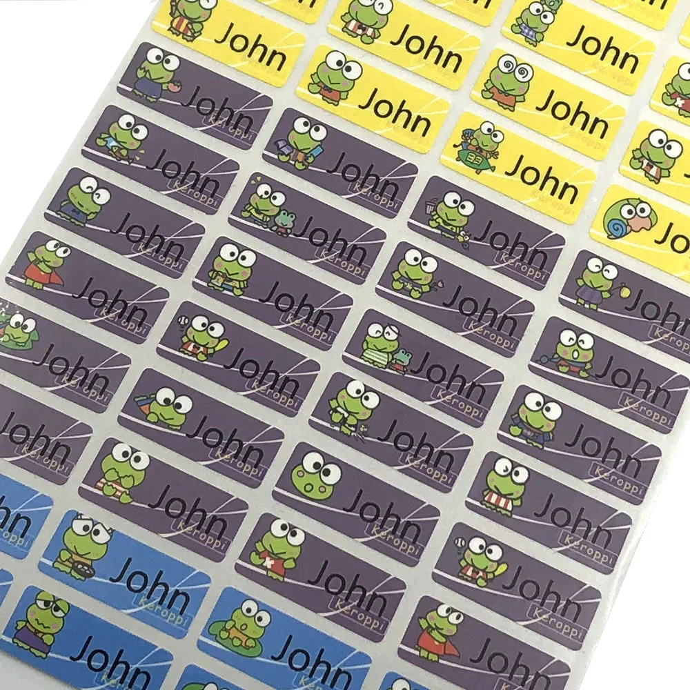 100 шт. водонепроницаемые наклейки с мультяшным рисунком лягушки | Дом и сад