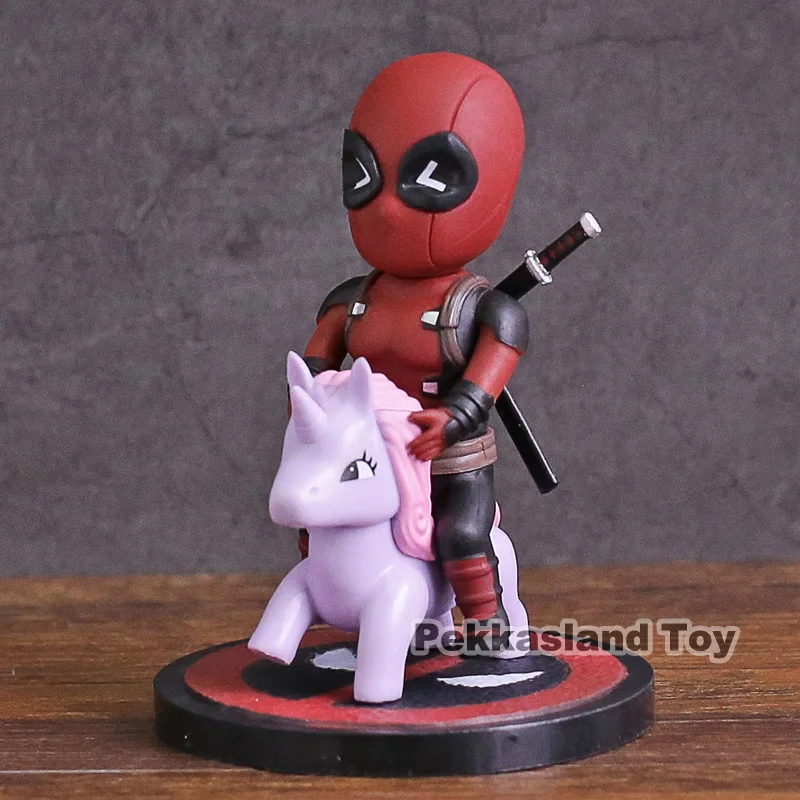 Коллекционная экшн-фигурка из ПВХ серия Beast Kingdom Comics Deadpool Mini Egg Attack | Игрушки и