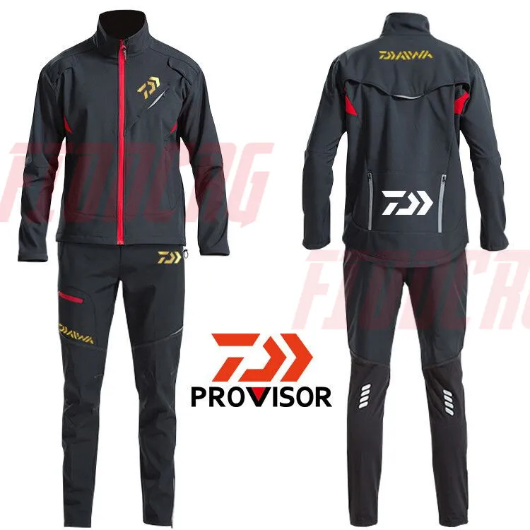 Зимние Рыболовные костюмы Daiwa для кемпинга мужские ветрозащитные теплые уличные