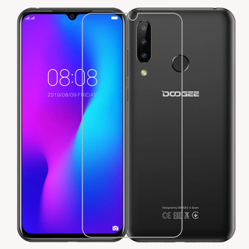 Комплект из 2 предметов с уровнем твердости 9H 2.5D закаленное Стекло Для Doogee N20