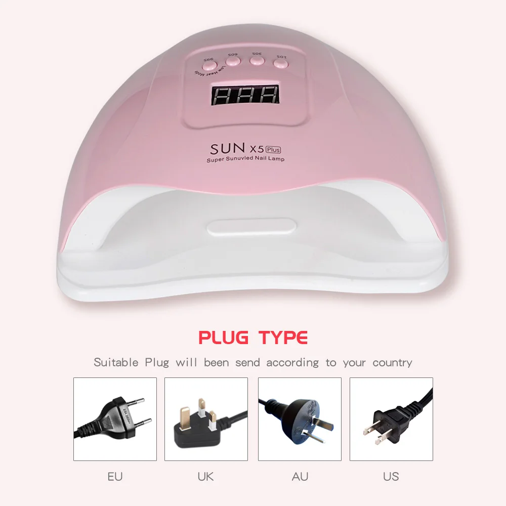 Маникюрный набор поли гель комплект с 80 Вт светодиодный Сушилка лампы маникюрных