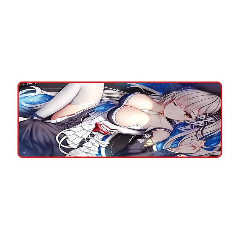 800x300mm Коврик для мыши с японским аниме, RGB, большой игровой коврик для мыши, геймер, светодиодный компьютерный аниме-ПЭД, большой коврик с подсветкой для клавиатуры, стола - Цвет: 800x300mm