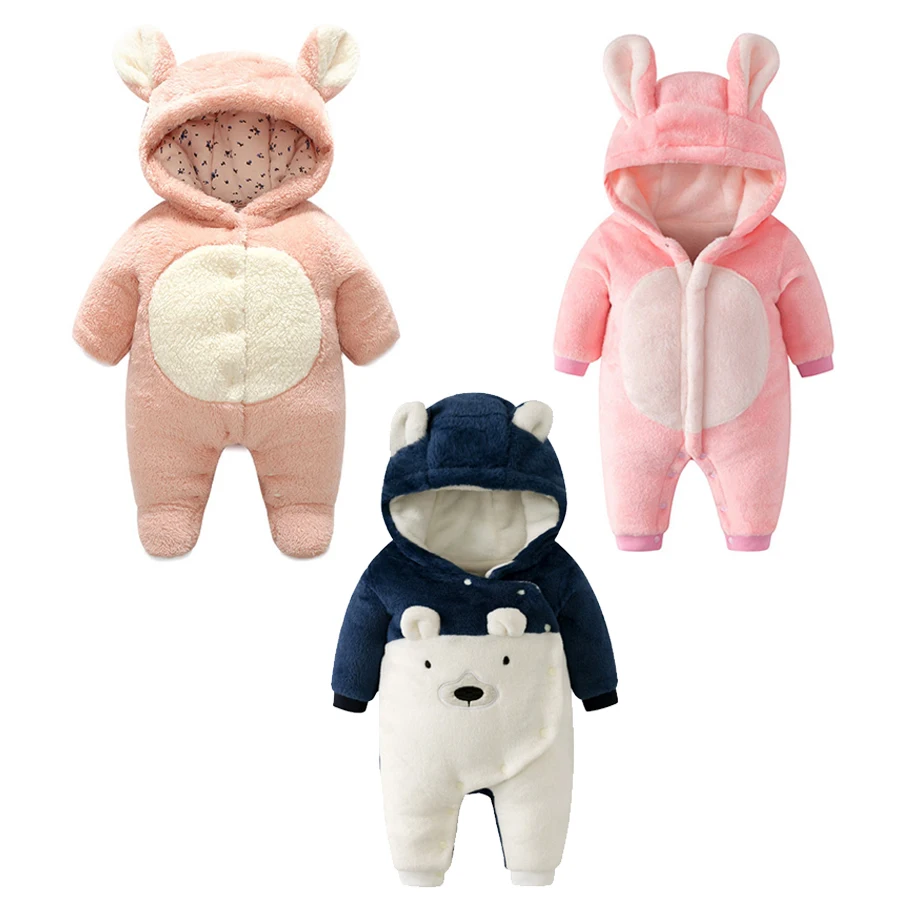 Новое поступление зимняя одежда IYEAL для маленьких мальчиков и девочек комбинезон