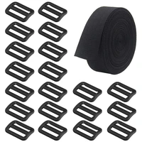 10 yard webbing 20 pieces plastic triglide slidespoly strapping and tri glide slides for outdoor diy repair1 inch
