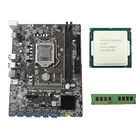 Новая материнская плата для майнинга BTC-S37 Pro 8 PCIE 16X, графическая карта SODIMM DDR3 SATA3.0, поддержка VGA + HDMI, совместима с Майнером BTC