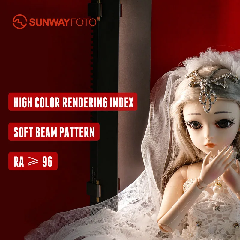 SUNWAYFOFO FL 152 led видео Светильник 3000 K 5500 CRI&gt 96 светильник для студийной