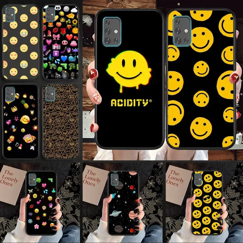 

Matte Back Cover Cute cartoon Phone Case For Samsung A20 A10 A50 A51 A52 A70 A750 A720 A530 2018 Lite Cover Fundas