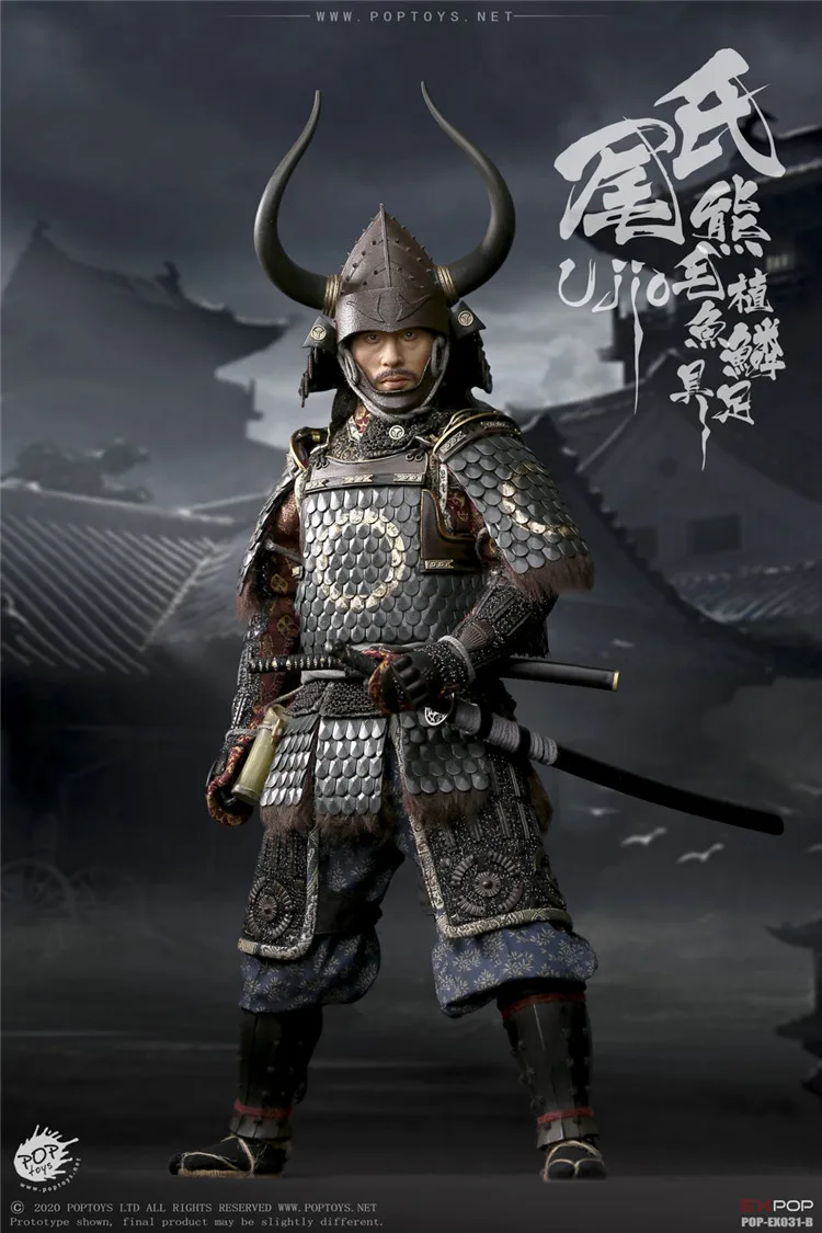 1/6 экшн-фигурки модели POPTOYS EX031 японский самурай последний Самурай Weishi Wakizashi |
