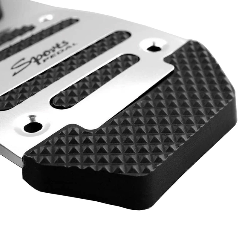 Педаль акселератора газа 3 шт. нескользящая накладка сцепления для ручной