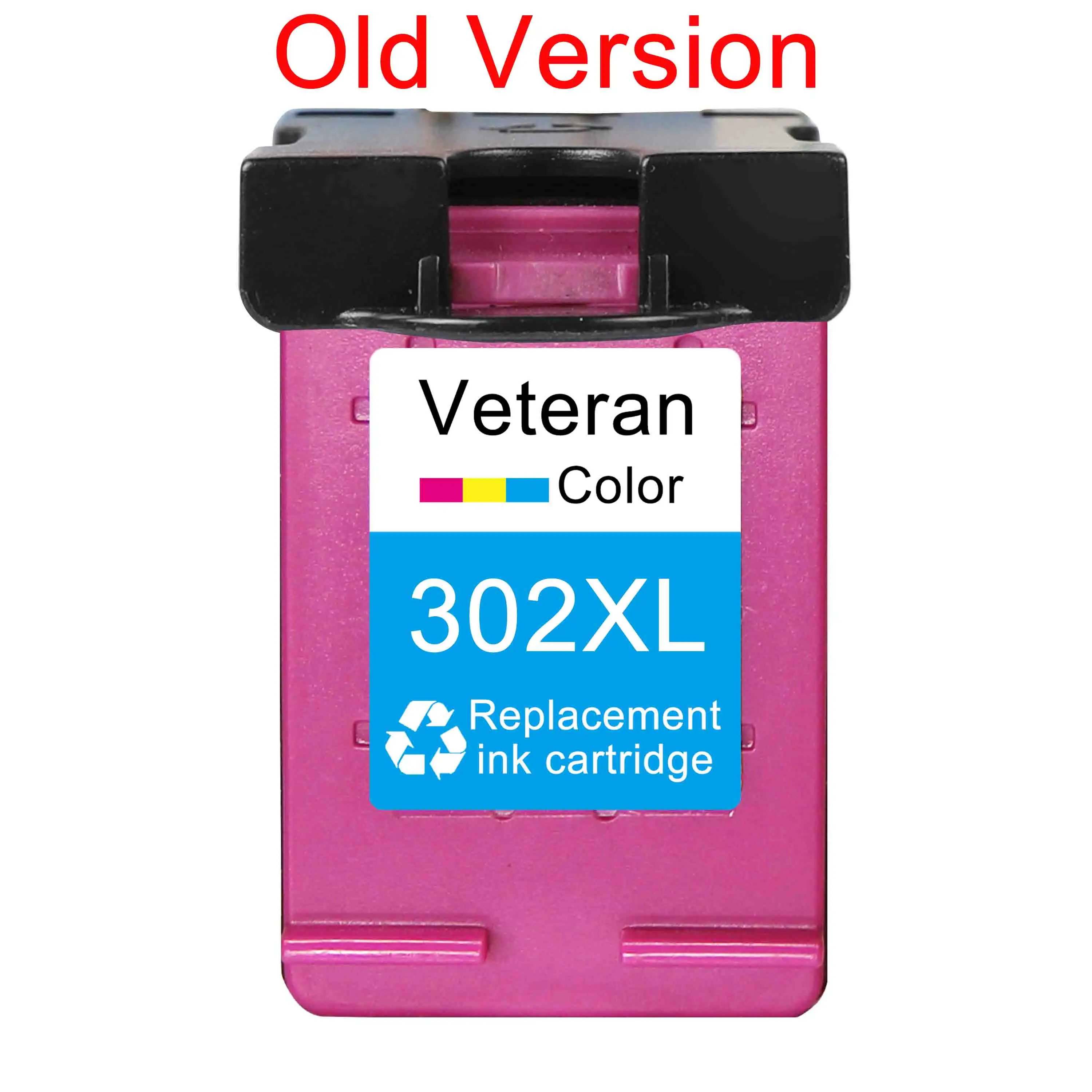 302XL CO Old version Ветеран 302XL картридж для hp 302 XL hp 302 чернильный картридж для hp Deskjet 1110 1111 1112 2130 OfficeJet 5220 5230 5232 принтер - Цвет: 302XL CO Old version