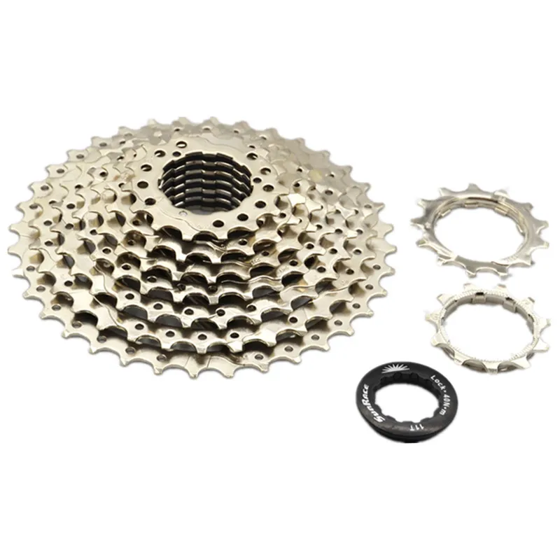 Велосипедная кассета Sunrace CSM98 серебряная 9 скоростей 11 36T для велосипеда Shimano SRAM