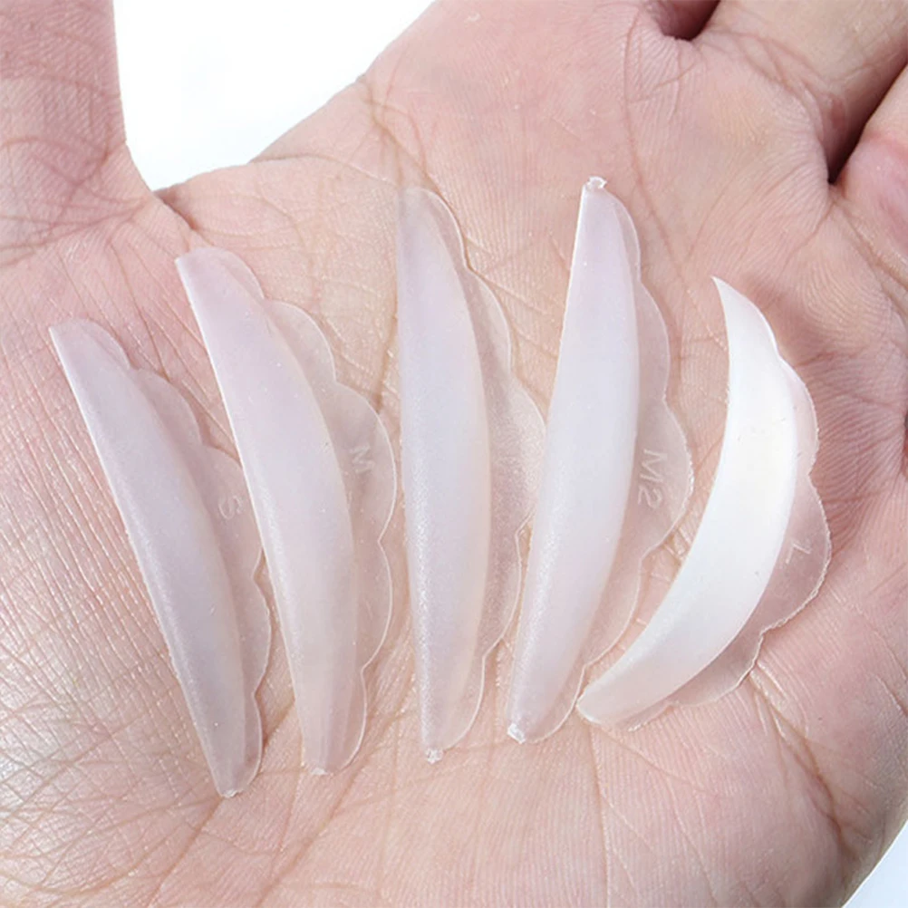 Стержни для подтяжки ресниц бриллиантовые подтягивающие силиконовые прокладки