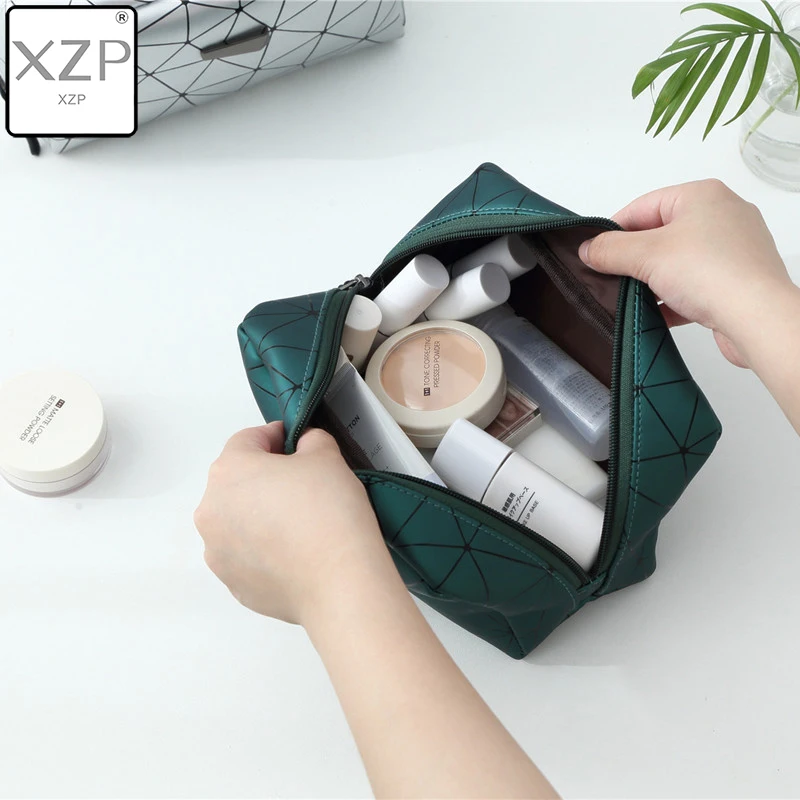 XZP многофункциональная подвесная косметичка для путешествий, женские сумки для макияжа, органайзер для туалетных принадлежностей, водостойкая женская косметичка из искусственной кожи для хранения