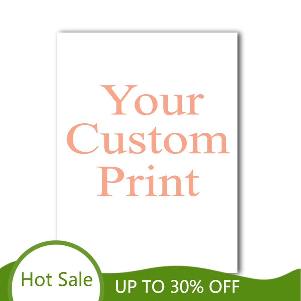 Персонализированный подарок индивидуальный постер любого размера печать на