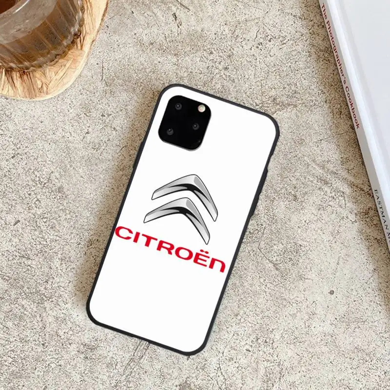 

luxury France car Citroen Custom Phone Case for iPhone 8 7 6 6S Plus X 5S SE 2020 XR 11 12 Pro mini pro XS MAX