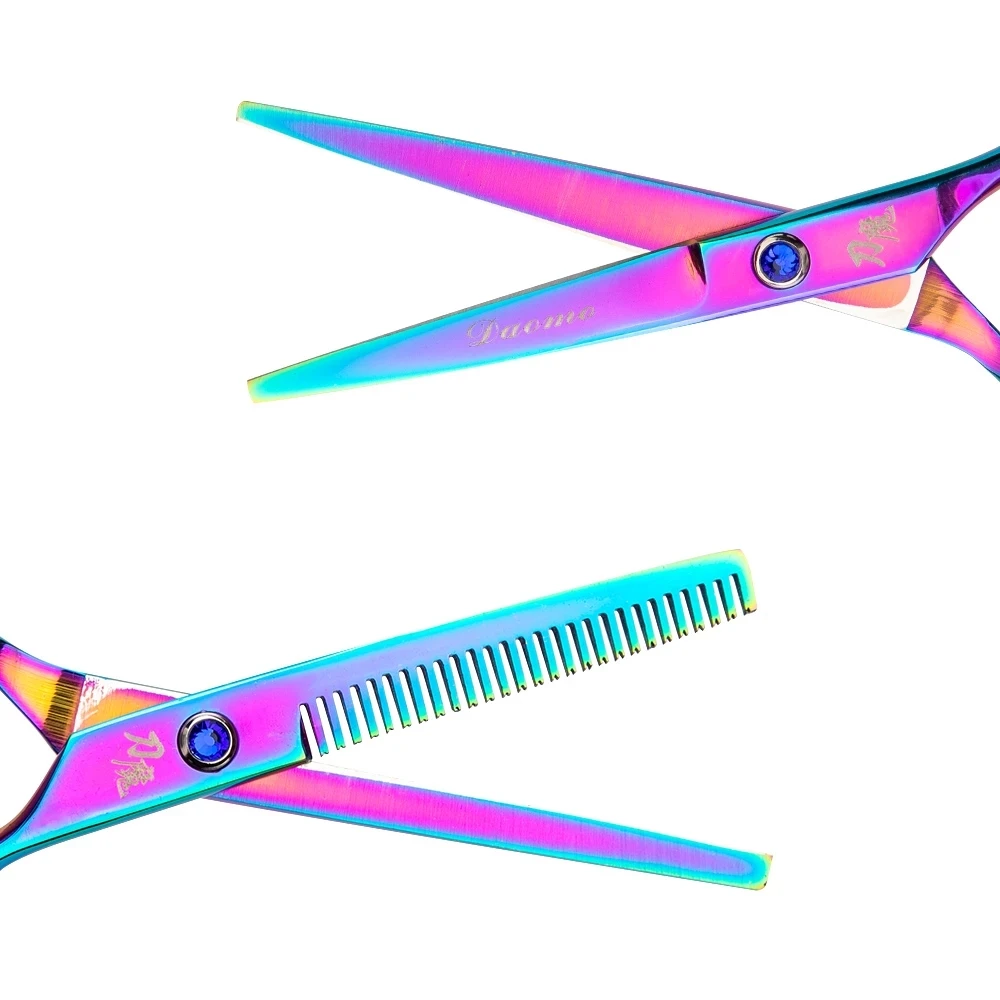 

FnLune Профессиональные Парикмахерские ножницы 6,0 дюймов, парикмахерские ножницы, тонкие ножницы, плоские ножницы, Парикмахерские Парикмахер...