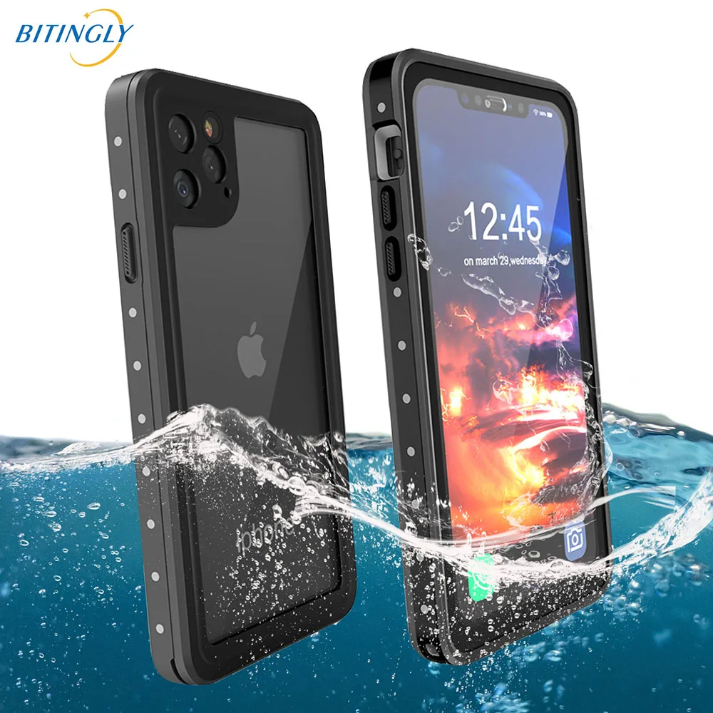 IP68 Водонепроницаемый чехол для телефона для iPhone 11 Pro Xs Max полная защита для плавания и дайвинга защитный чехол для iPhone 11 Pro пылезащитный чехол