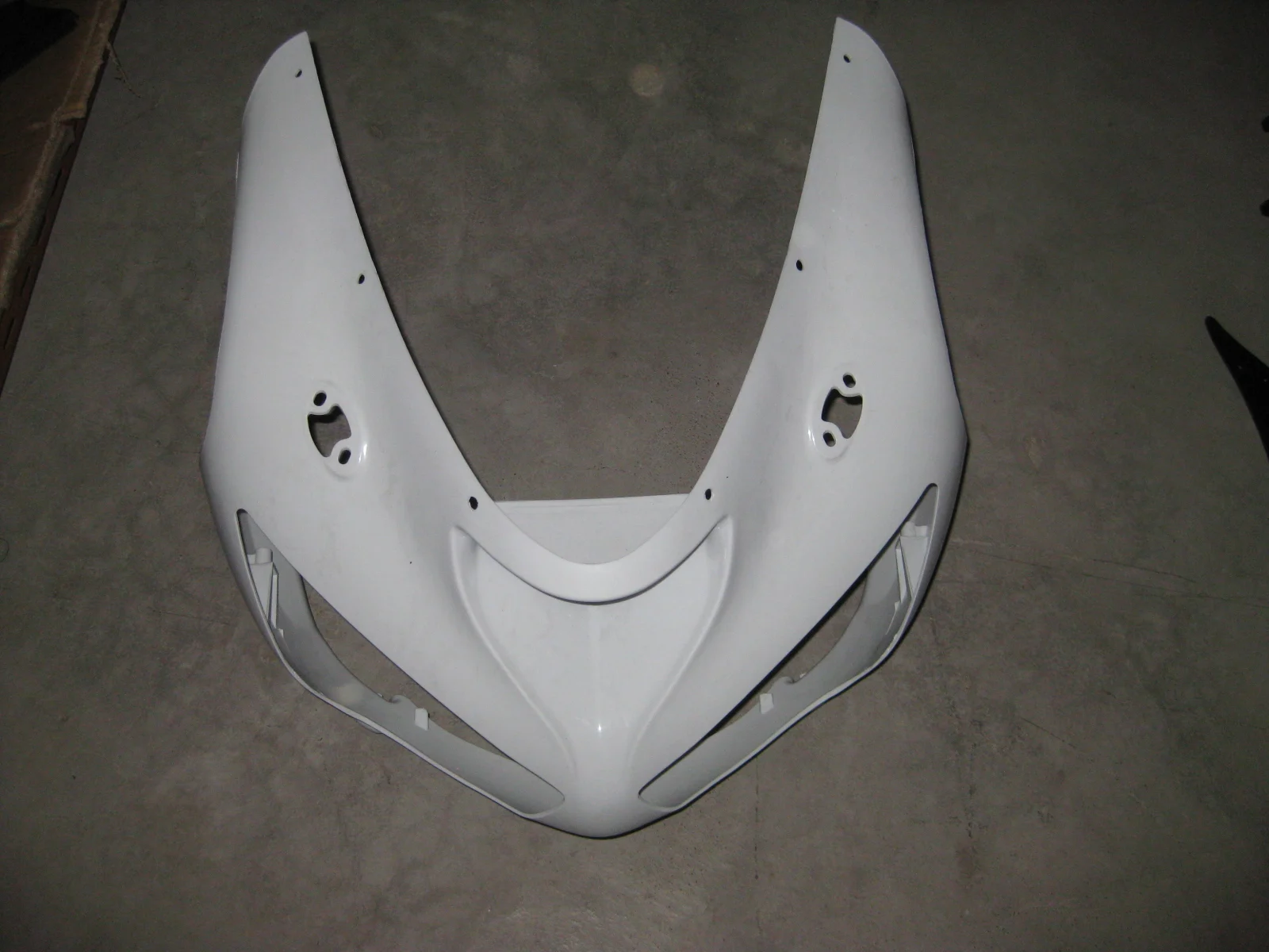 

Unpainted Front Upper Fairing Headlight Cowl Nose Panlel Fit For Kawasaki Ninja ZX636 ZX600 ZX6R ZX-6R 2005 2006