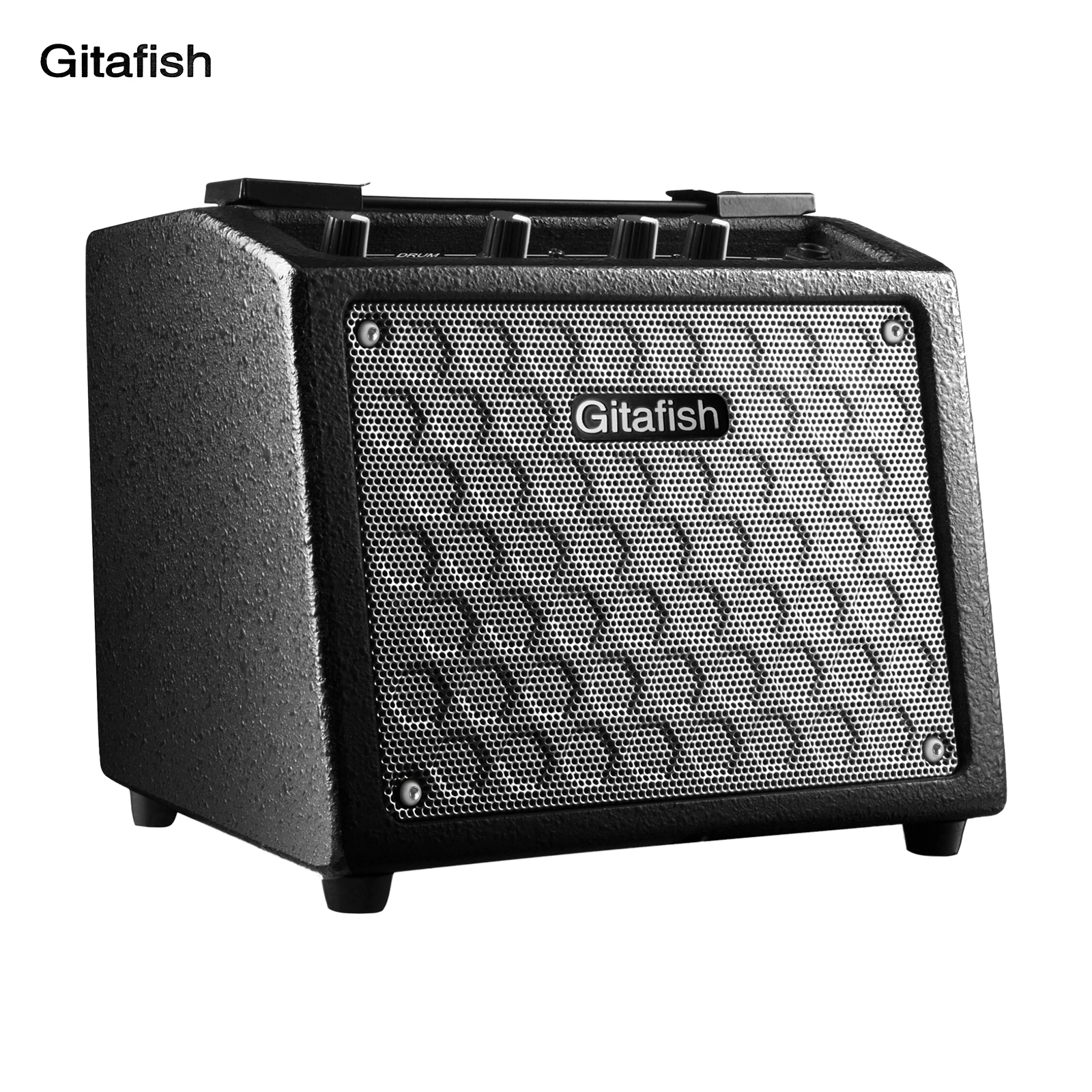 Портативный усилитель для электрогитары Gitafish 8 Вт перезаряжаемый динамика 18