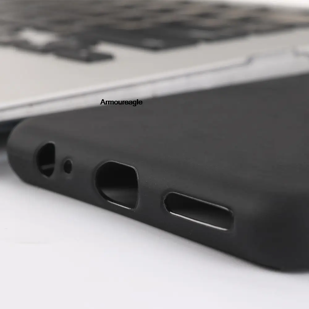 guard on for oukitel c18 pro tpu matte case black phone casing cover fit casing tpu silicone soft plain shockproof case protect free global shipping