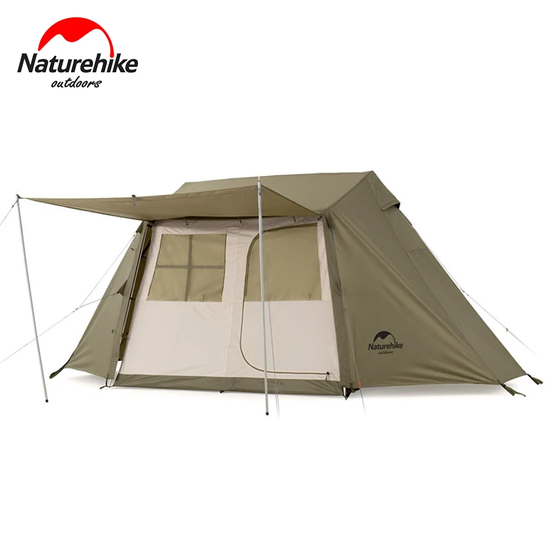 

Naturehike Village Auto Tent Ultralight Waterproof Shelter 1 Person Tent Backpacking 4 Person Outdoor Beach Fishing Camping Tent