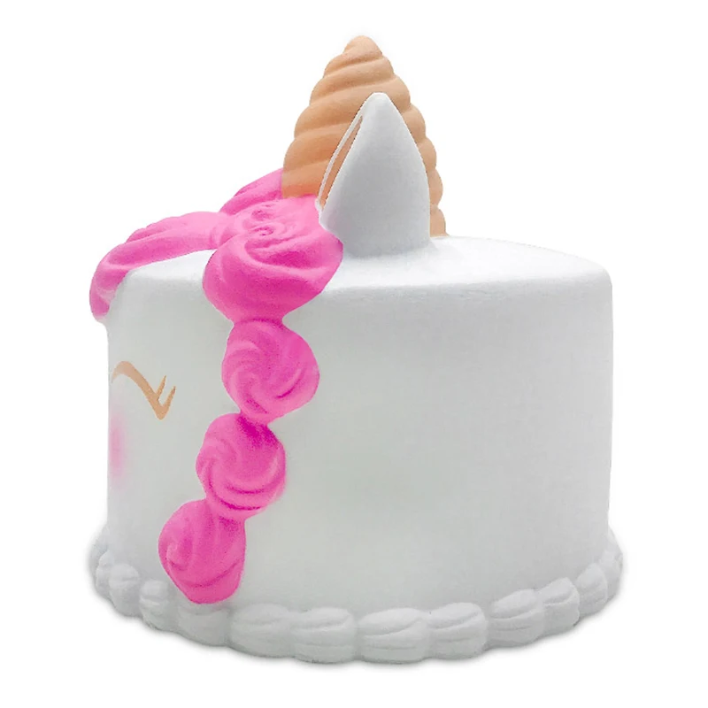 Kawaii красочный олень торт Единорог Мягкая еда медленно восстанавливающие форму