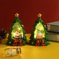 christmas star lights glowing santa xmas tree lamp ornament for christmas party home bedroom desktop decoration crafts