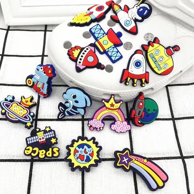 

1 PCS Lovely Cute Kids Charms For Crocks Sneakers Customized Shoes Decorations Shoe Accessories Kid's Party Gifts Wholesale