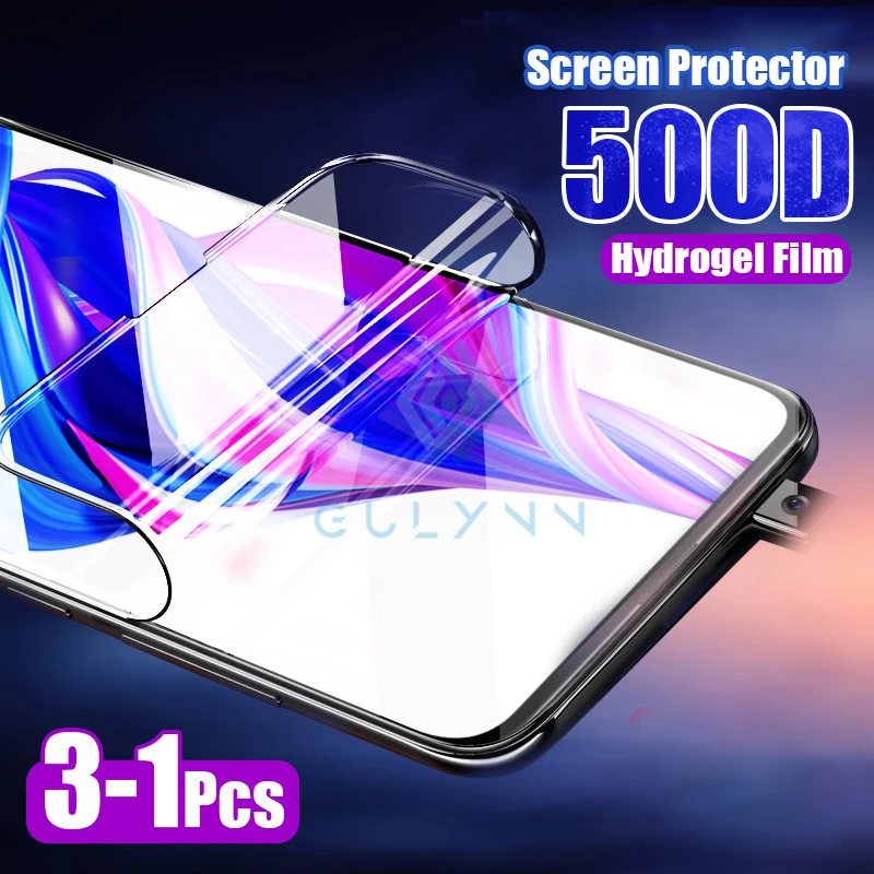 Защитная пленка для экрана Huawei P30 P20 Pro P Smart Plus Z 2019 мягкая Гидрогелевая Nova 5 5i 5T 6 не