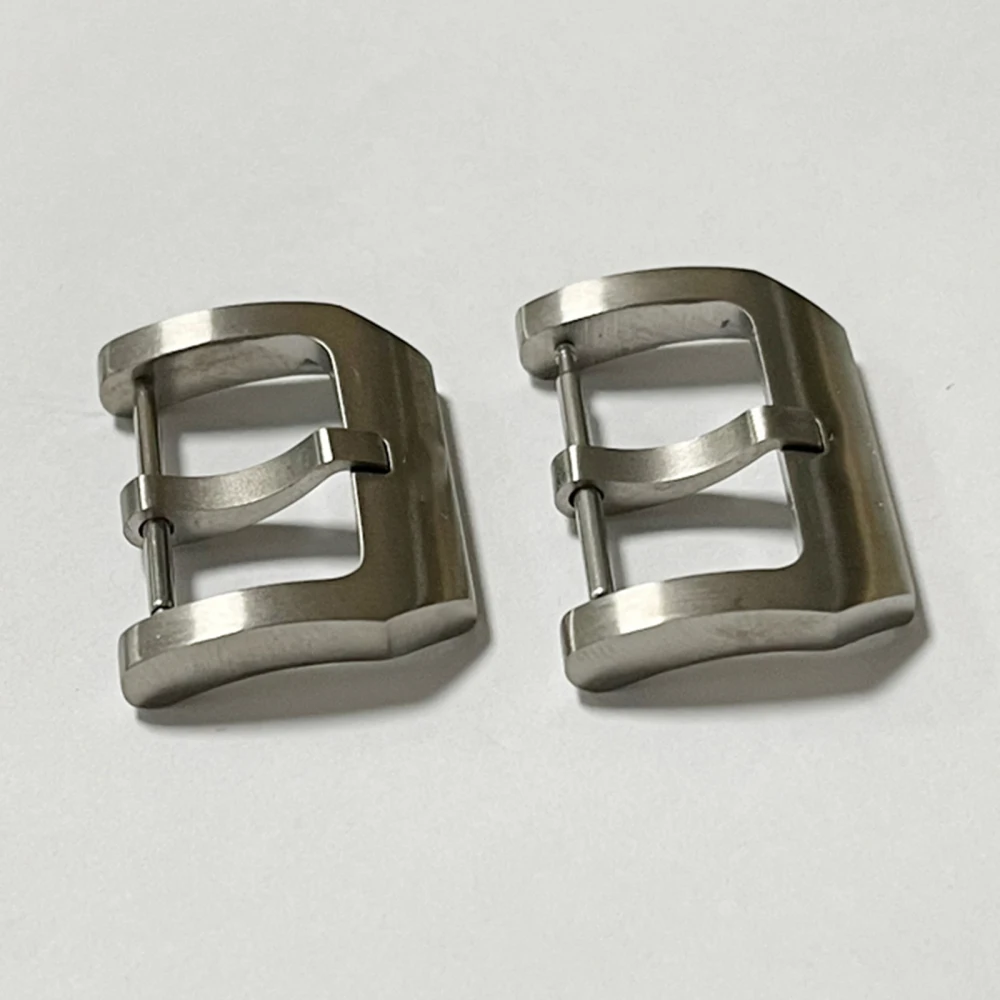 Universal For 18mm/ 20mm Belt/ Silicone Strap/ Band Titanium Pin Buckle Anti-corrosion/Anti-Allergy Watch Parts | Электроника
