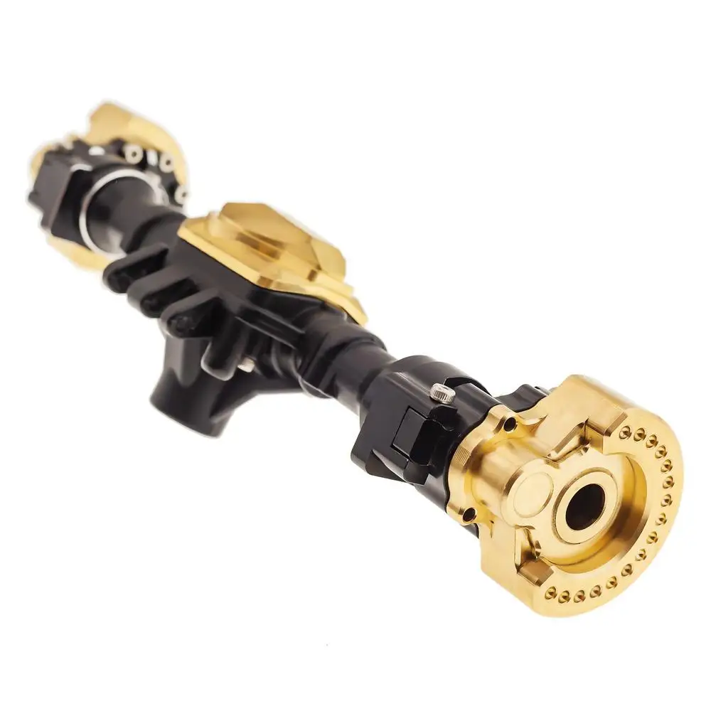 

RCtown Front Rear Brass Axle Shell Axle Housing for 1/10 RC Crawler Traxxas TRX-4 & TRX4 Bronco Upgrade Parts