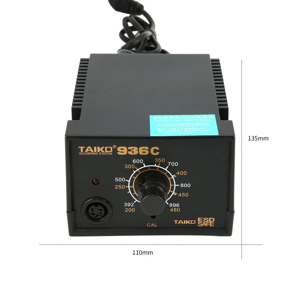 

TAIKD US/EU/AU Plug 60W Antistatic Constant Temperature Multi-funtional Soldering Station 936 soldering stationSolder Iron